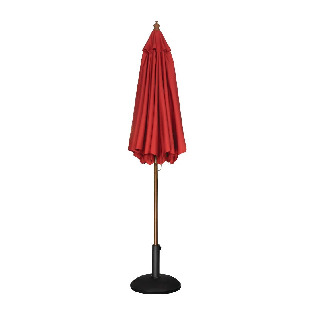 Bolero Round Umbrella 3m Diameter Red • PAS-GL305