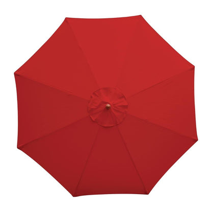 Bolero Round Umbrella 3m Diameter Red • PAS-GL305