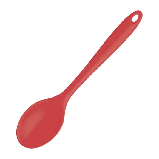 Vogue Silicone Cooking Spoon Red 27cm • PAS-GL350