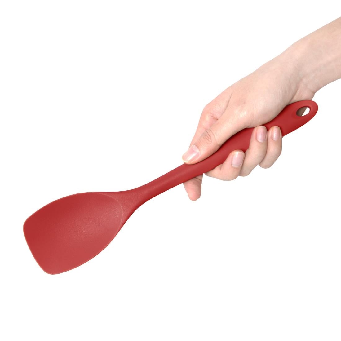 Vogue Silicone Spoon Spatula Red 280mm • PAS-GL352