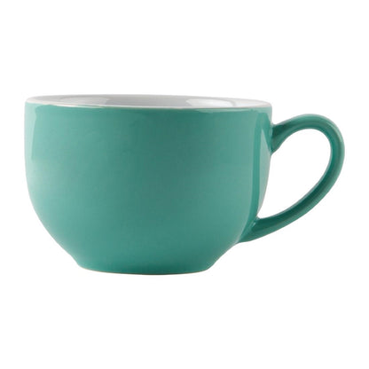 Olympia Cafe Cappuccino Cup Aqua - 340ml (12 Pack) (Pack of 12) • PAS-GL461