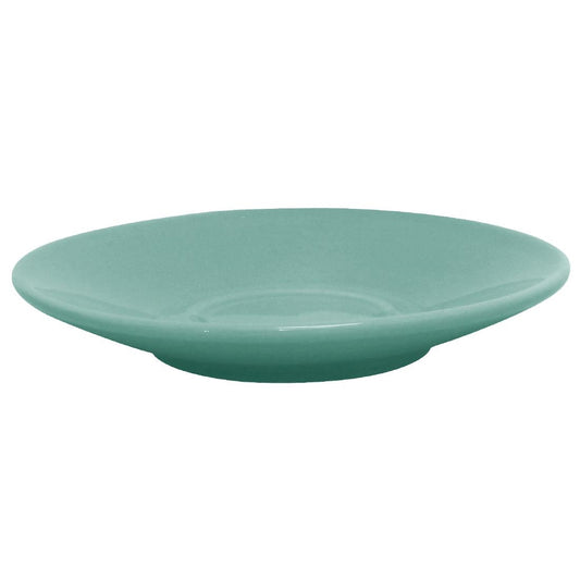 Olympia Cafe Espresso Saucer Aqua (12 Pack) (117(Ø)mm | 4 2/3". Pack Quantity: 12) • PAS-GL463