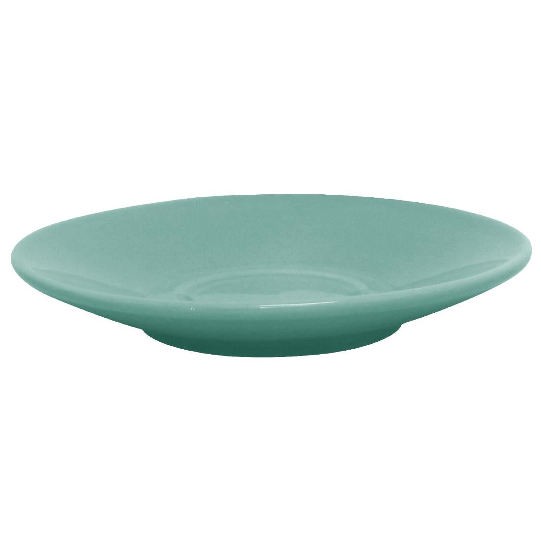 Olympia Cafe Espresso Saucer Aqua (12 Pack) (Pack of 12) • PAS-GL463