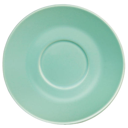 Olympia Cafe Saucer Aqua (Fits GL460 & GL461) - 158mm (12 Pack) (Pack of 12) • PAS-GL464