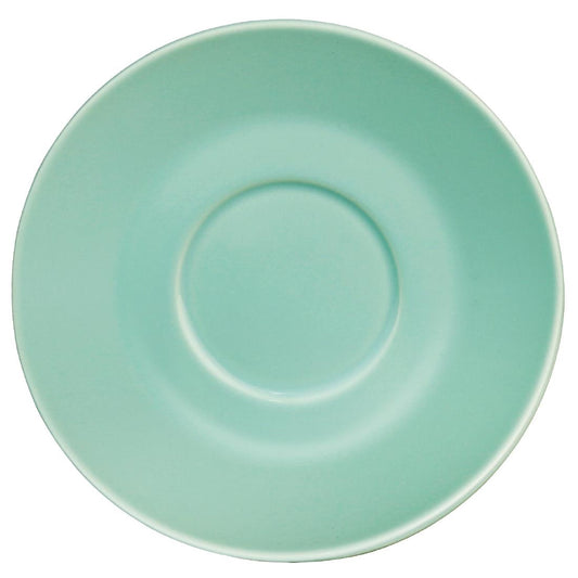 Olympia Cafe Saucer Aqua (Fits GL460 & GL461) - 154mm 6" (12 Pack) (158(Ø)mm / 6.25" | Pack Quantity: 12) • PAS-GL464