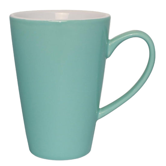 Olympia Cafe Latte Cup Aqua - 340ml 11.5fl oz (12 Pack) • PAS-GL489