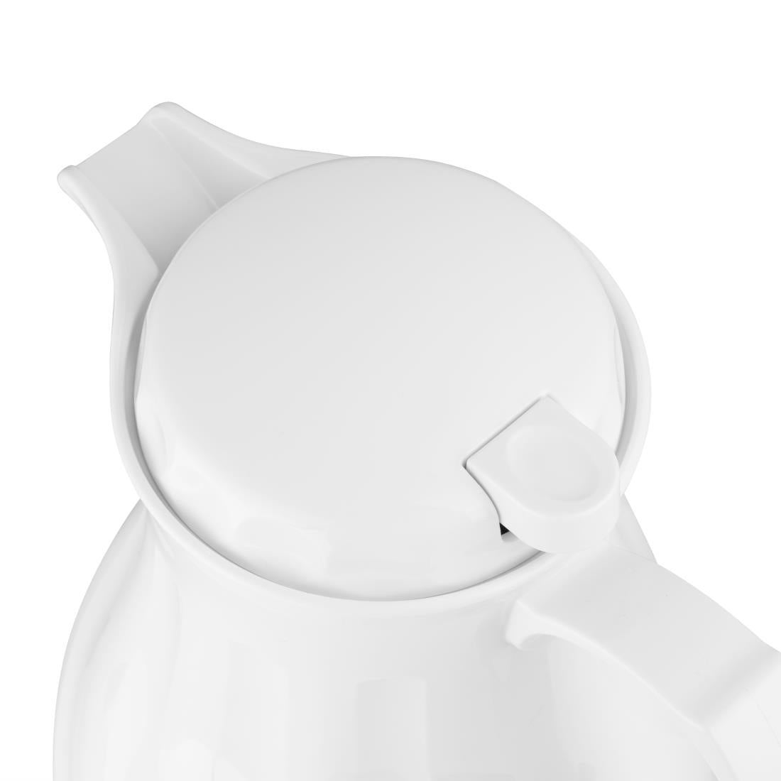 Olympia Insulated Swirl Jug White 2Ltr • PAS-GL971