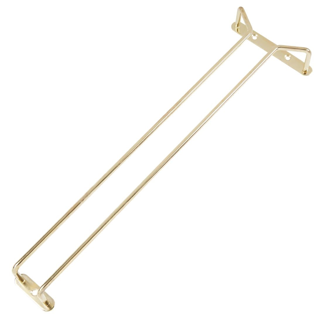 Beaumont Brass Wine Glass Rack 410mm • PAS-GM204