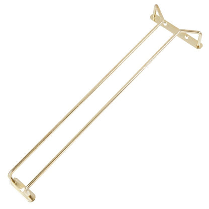 Beaumont Brass Wine Glass Rack 410mm • PAS-GM204
