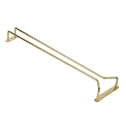 Beaumont Brass Wine Glass Rack 410mm • PAS-GM204