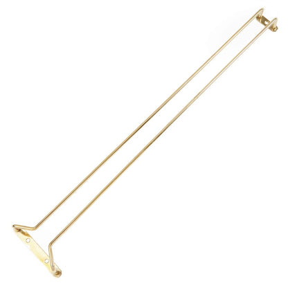 Beaumont Brass Wine Glass Rack 609mm • PAS-GM205