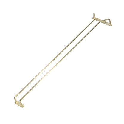 Beaumont Brass Wine Glass Rack 609mm • PAS-GM205