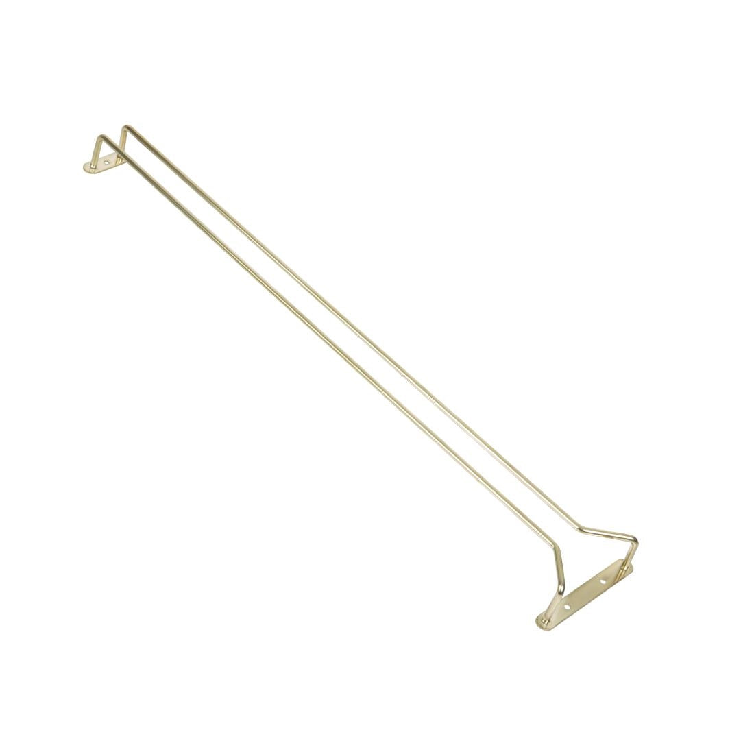 Beaumont Brass Wine Glass Rack 609mm • PAS-GM205