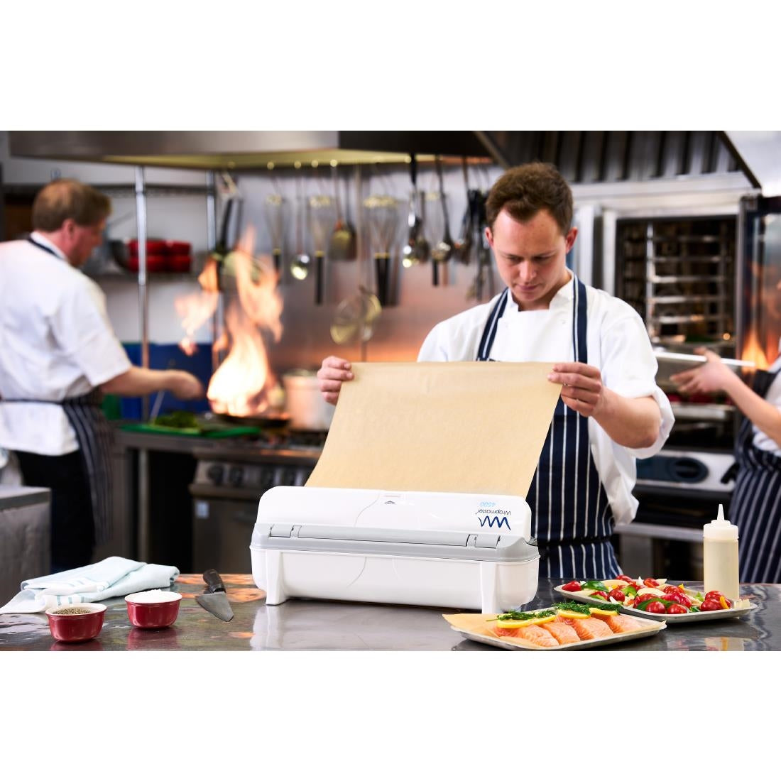 Wrapmaster Baking Parchment 450mmx50m (3 Pack) (450(W)mmx50(L)metre | Compatible with Wrapmaster 4500 & Duo Dispensers) • PAS-GM215