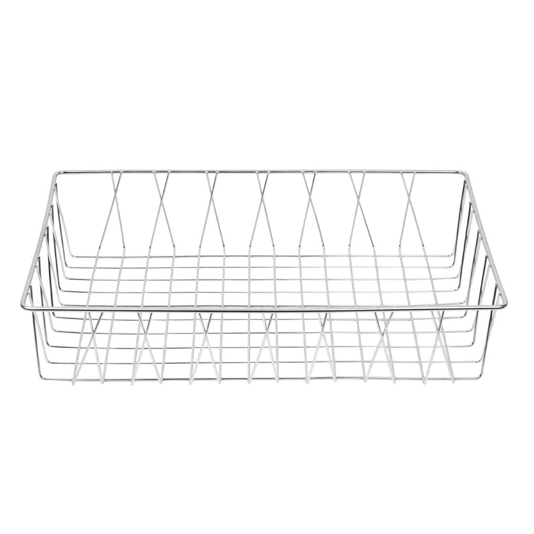 Olympia St/St Wire Display Basket 450 x 300 x 100mm • PAS-GM223
