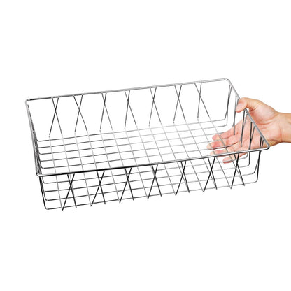 Olympia St/St Wire Display Basket 450 x 300 x 100mm • PAS-GM223