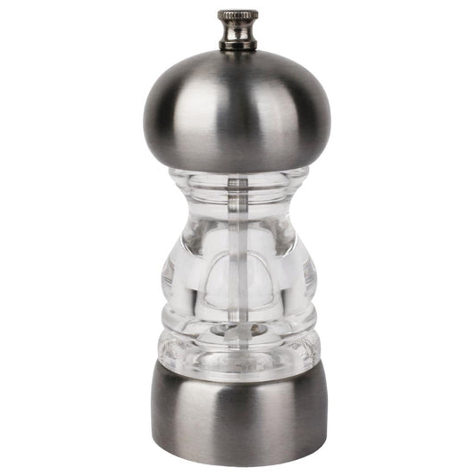 Olympia Stainless Steel Salt and Pepper Mill • PAS-GM233