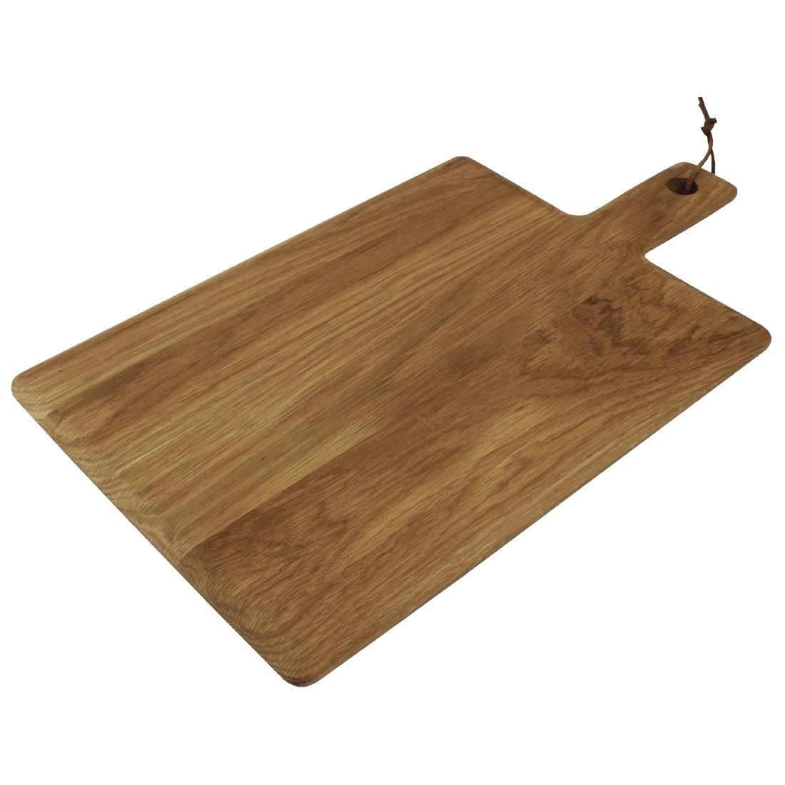 Olympia Oak Handled Wooden Board Large • PAS-GM261