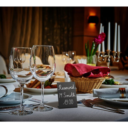 Securit Mini Buffet Display Chalkboard (5 Pack) (105 x 74mm | Freestanding | Pack Quantity: 5) • PAS-GM268