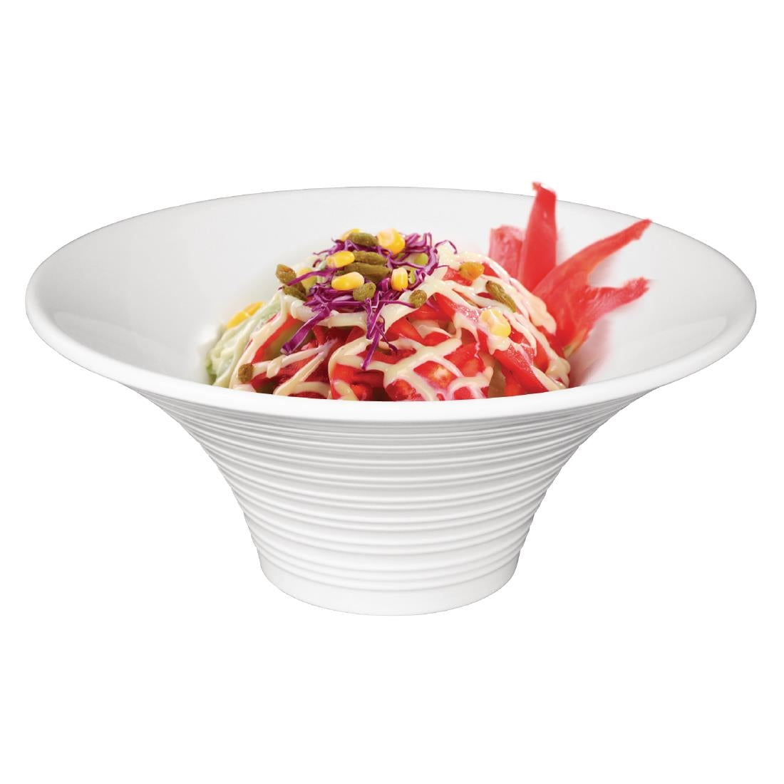 Olympia Kristallon Melamine Flared Bowl Large • PAS-GM281