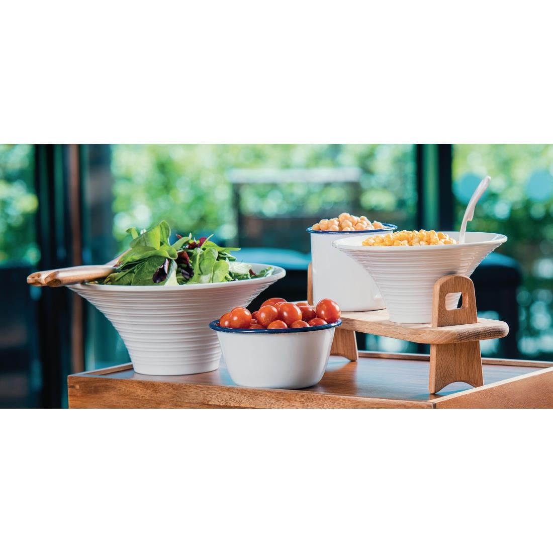Olympia Kristallon Melamine Flared Bowl Large • PAS-GM281