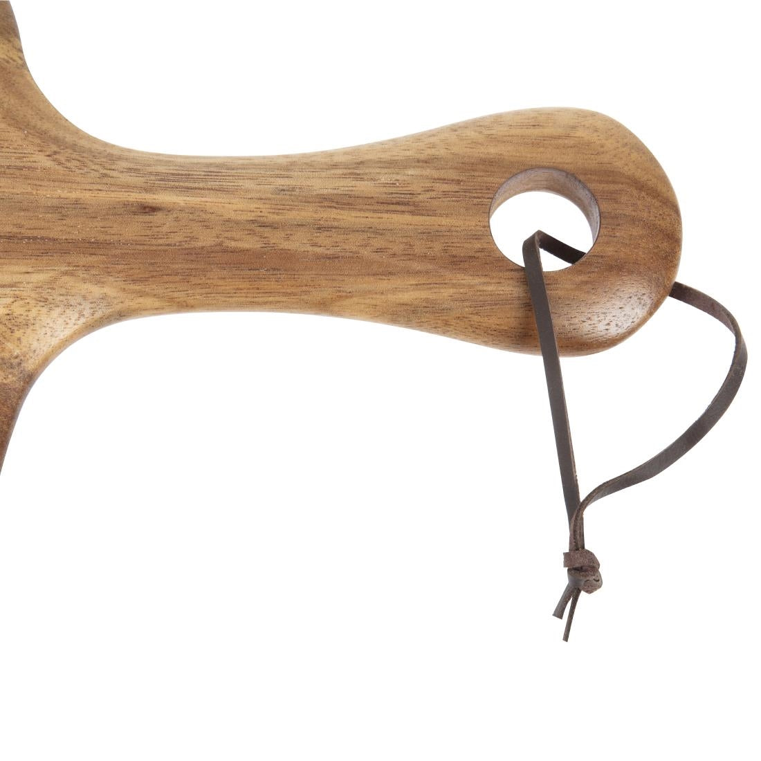 Olympia Acacia Handled Wooden Board Round 330mm • PAS-GM308