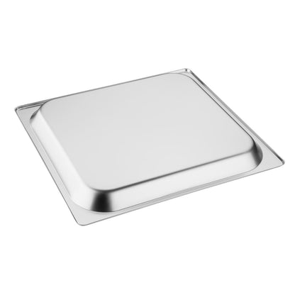 Vogue Stainless Steel Gastronorm 2/3 Tray 20mm • PAS-GM314-A