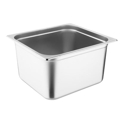 Vogue Stainless Steel Gastronorm 2/3 Tray 200mm • PAS-GM315-A