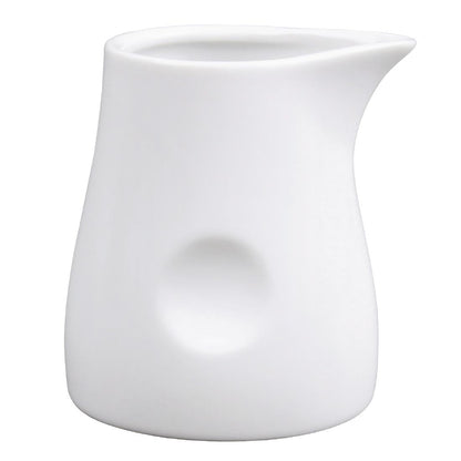 Olympia Whiteware Dimpled Milk Jug - 70ml 2.36fl oz (Box 6) • PAS-GM366