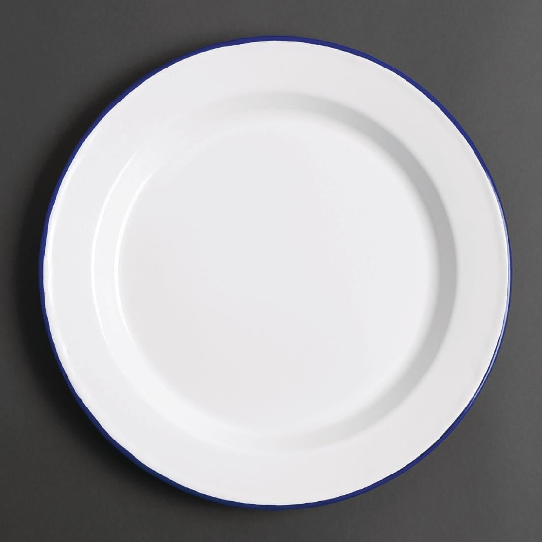 Olympia Enamel Dinner Plate 245mm (6 Pack) (Pack of 6) • PAS-GM512