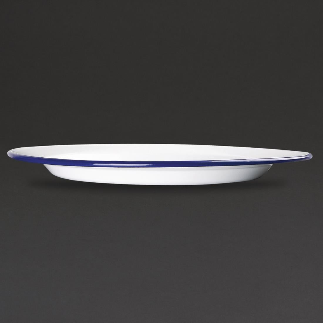 Olympia Enamel Dinner Plate 245mm (6 Pack) (Pack of 6) • PAS-GM512