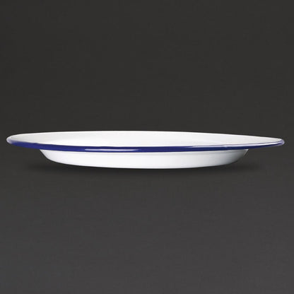 Olympia Enamel Dinner Plate 245mm (6 Pack) (Pack of 6) • PAS-GM512