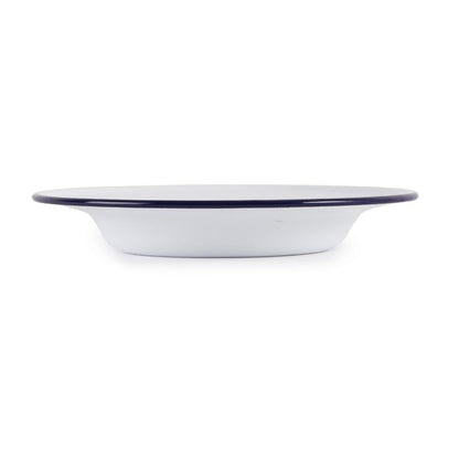 Olympia Enamel Soup Plate - 245mm 9 1/2" 490ml (6 Pack) (245mm(Ø) / 9.5" | Pack of 6) • PAS-GM513