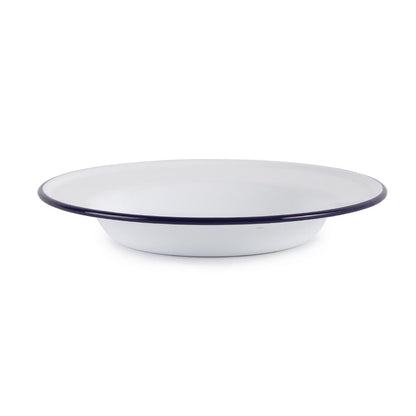 Olympia Enamel Soup Plate - 245mm 9 1/2" 490ml (6 Pack) (245mm(Ø) / 9.5" | Pack of 6) • PAS-GM513