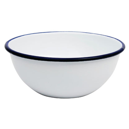 Olympia Enamel Pudding Bowl 155mm (6 Pack) (Pack of 6) • PAS-GM514