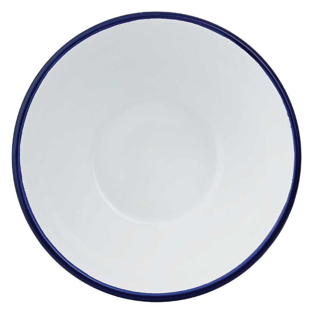 Olympia Enamel Pudding Bowl 155mm (6 Pack) (Pack of 6) • PAS-GM514