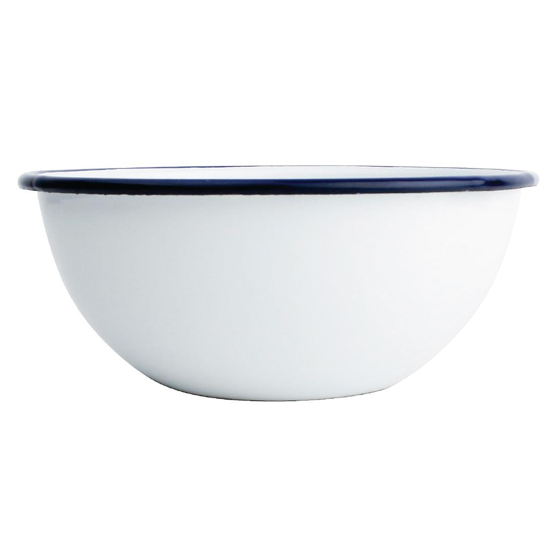 Olympia Enamel Pudding Bowl 155mm (6 Pack) (Pack of 6) • PAS-GM514