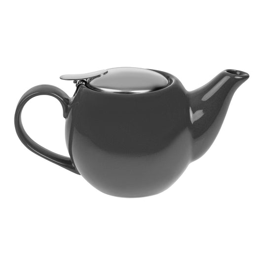 Olympia Cafe Teapot Charcoal - 510ml 17.2fl oz • PAS-GM596