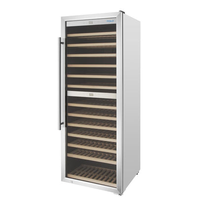 Polar G-Series Dual Zone Wine Fridge Stainless Steel - 126 Bottle • PAS-GM628-A