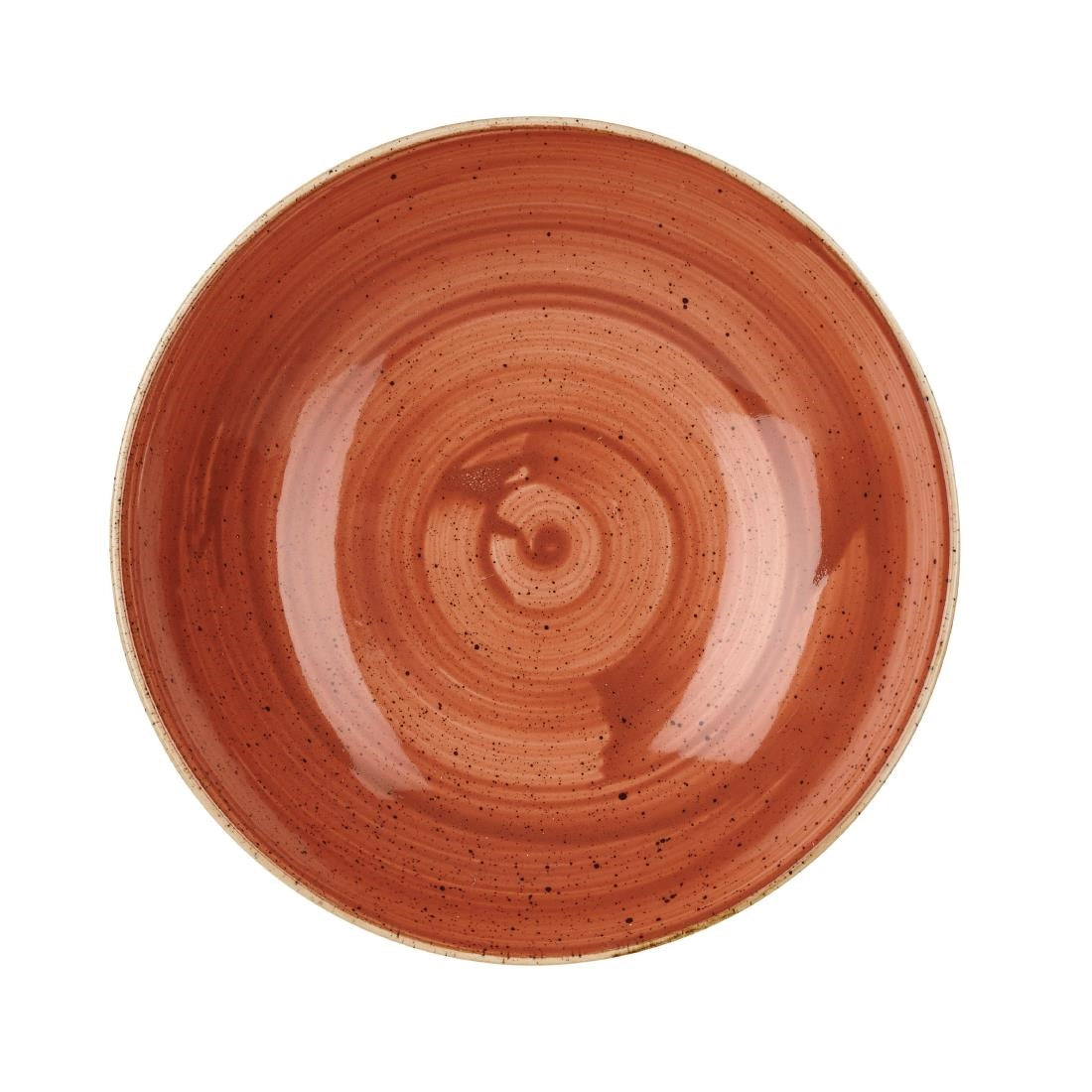 Churchill Stonecast Round Coupe Bowl Spiced Orange 182mm (12 Pack) • PAS-GM684