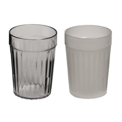 KH Healthcare Frost Plastic Tumbler 230ml (72 Pack) (Pack of 72) • PAS-GM959