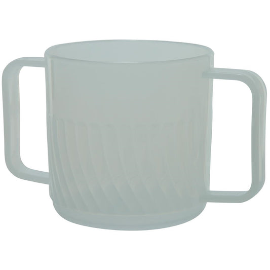 KH Healthcare Double Handled Mug (24 Pack) (Ideal for use in healthcare environments | Box of 24) • PAS-GM960