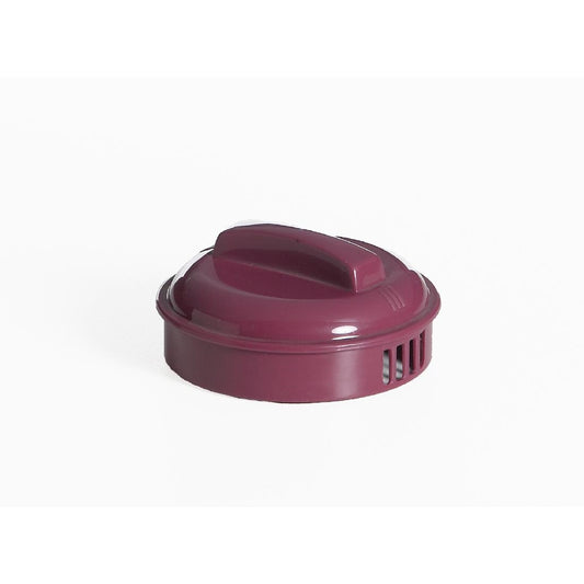 KH Healthcare Lid for Beverage Pourer Burgundy 250ml (12 Pack) (Compatible with GM969 | Ideal for healthcare | Pack of 12) • PAS-GM979
