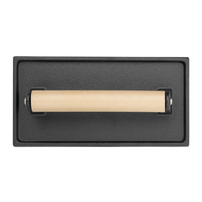 Vogue Cast Iron Steak Weight with Wood Handle • PAS-GN770