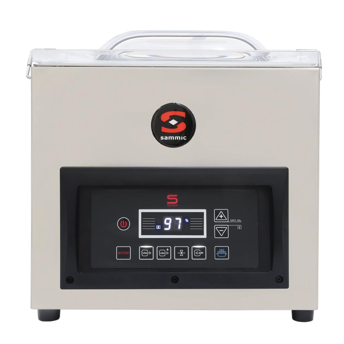 Sammic 10m3/hr Tabletop Sensor Vacuum Packer - 320mm Sealing Bar • PAS-GN994