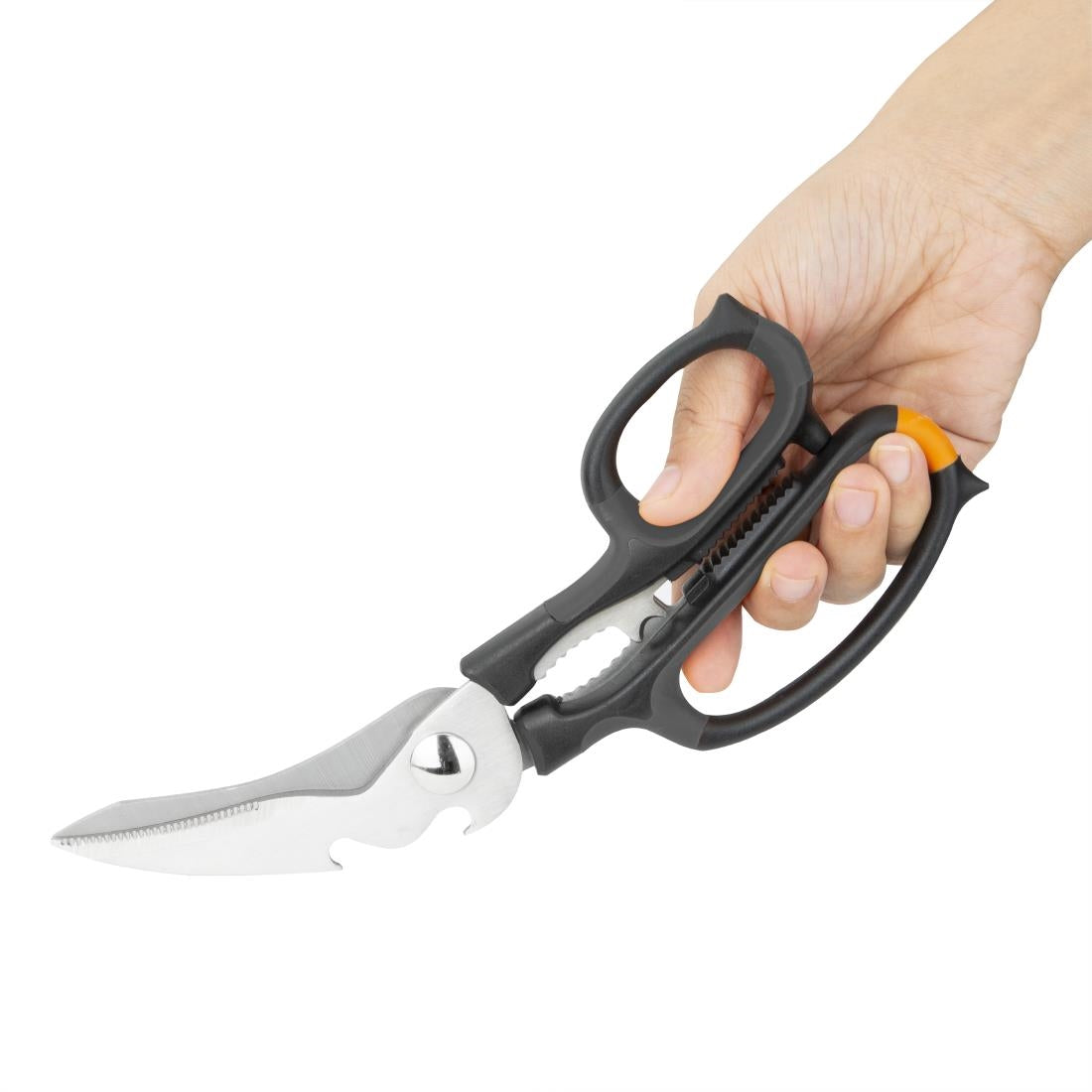 Vogue Multi-Purpose Stainless Steel Kitchen Scissors (228x94x19mm) • PAS-GP186
