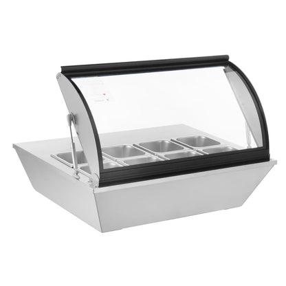 Polar G-Series Energy Efficient Countertop Prep Fridge 4x GN 1/3 • PAS-GP293-A