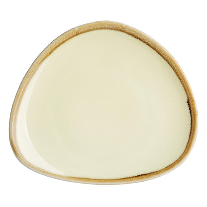 Olympia Kiln Sandstone Tri Plate - 165mm 6 1/2" (Box 6) • PAS-GP325