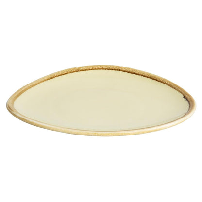 Olympia Kiln Sandstone Tri Plate - 165mm 6 1/2" (Box 6) • PAS-GP325
