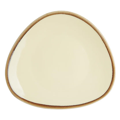 Olympia Kiln Sandstone Tri Plate - 280mm 11" (4 Pack) • PAS-GP327